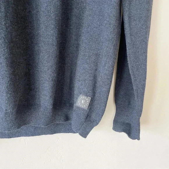 Linksoul Cotton Cashmere Quarter Zip Sweater Size Medium EUC - Picture 2 of 6